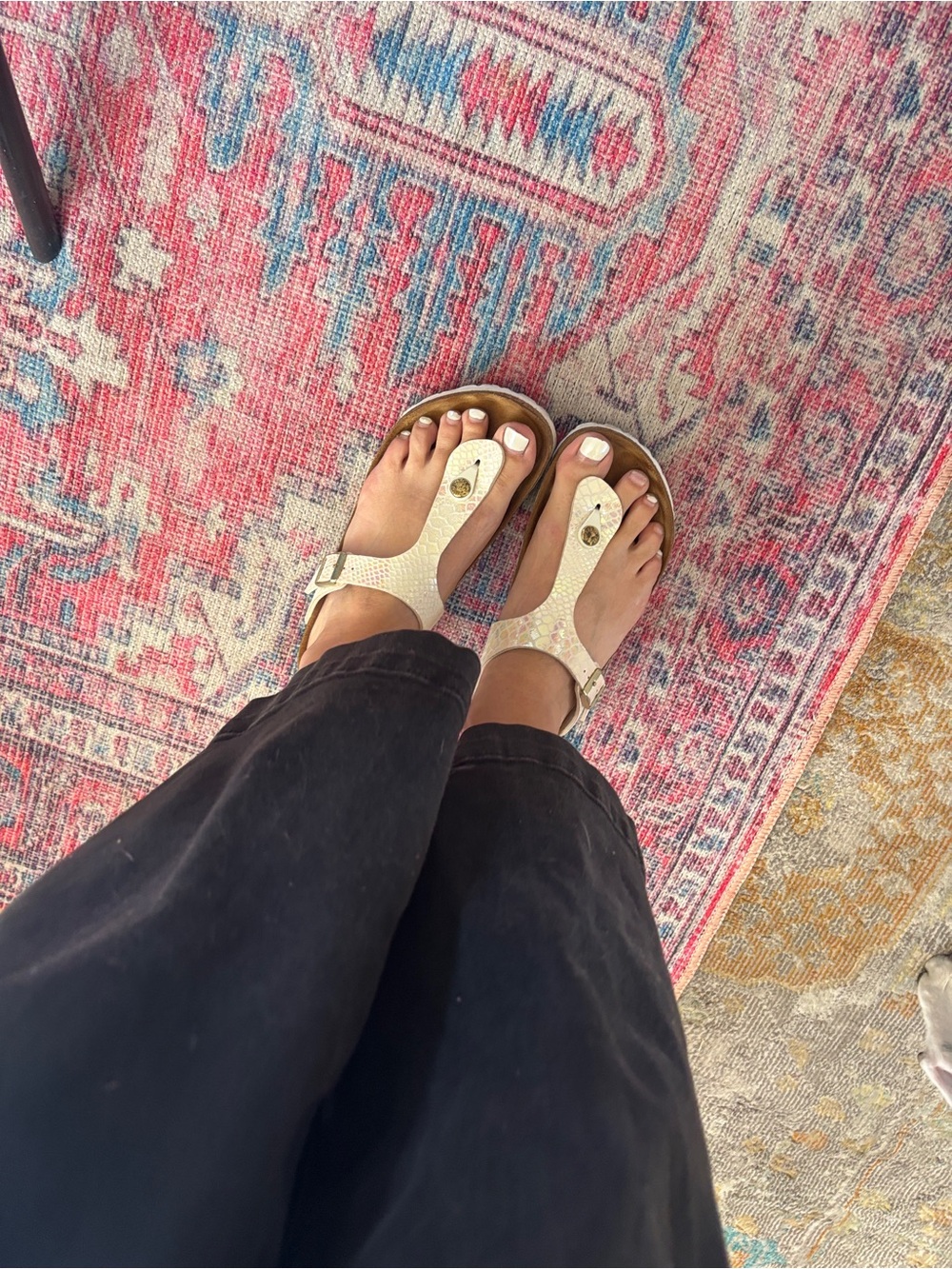Birkenstock Iridescent Pearl Gizeh Thong Sandal - Picture 6 of 9